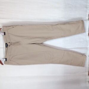 Blu Rock Khaki Beige Elastic Waist Jogger Pant Size Large NWOT